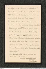 Nachlass Franz Steindachner, Brief von Eduard Graeffe an Franz Steindachner (22.?.1904), Inv.Nr. 173.40, Seite 4